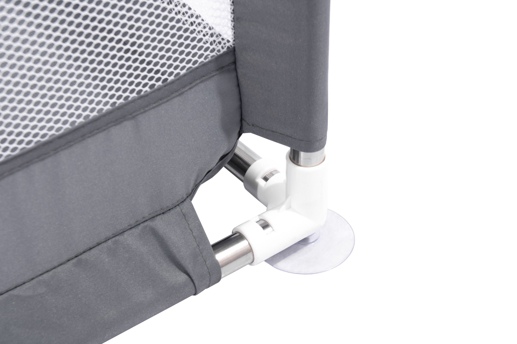 Fabric Baby Playpen, Baby Fence Play Area With Anti Slip Base - Gray