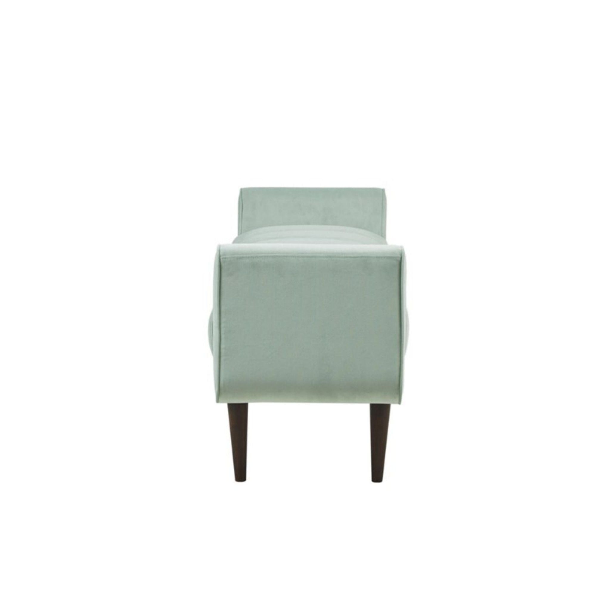 Linea - Upholstered Accent Bench - Seafoam
