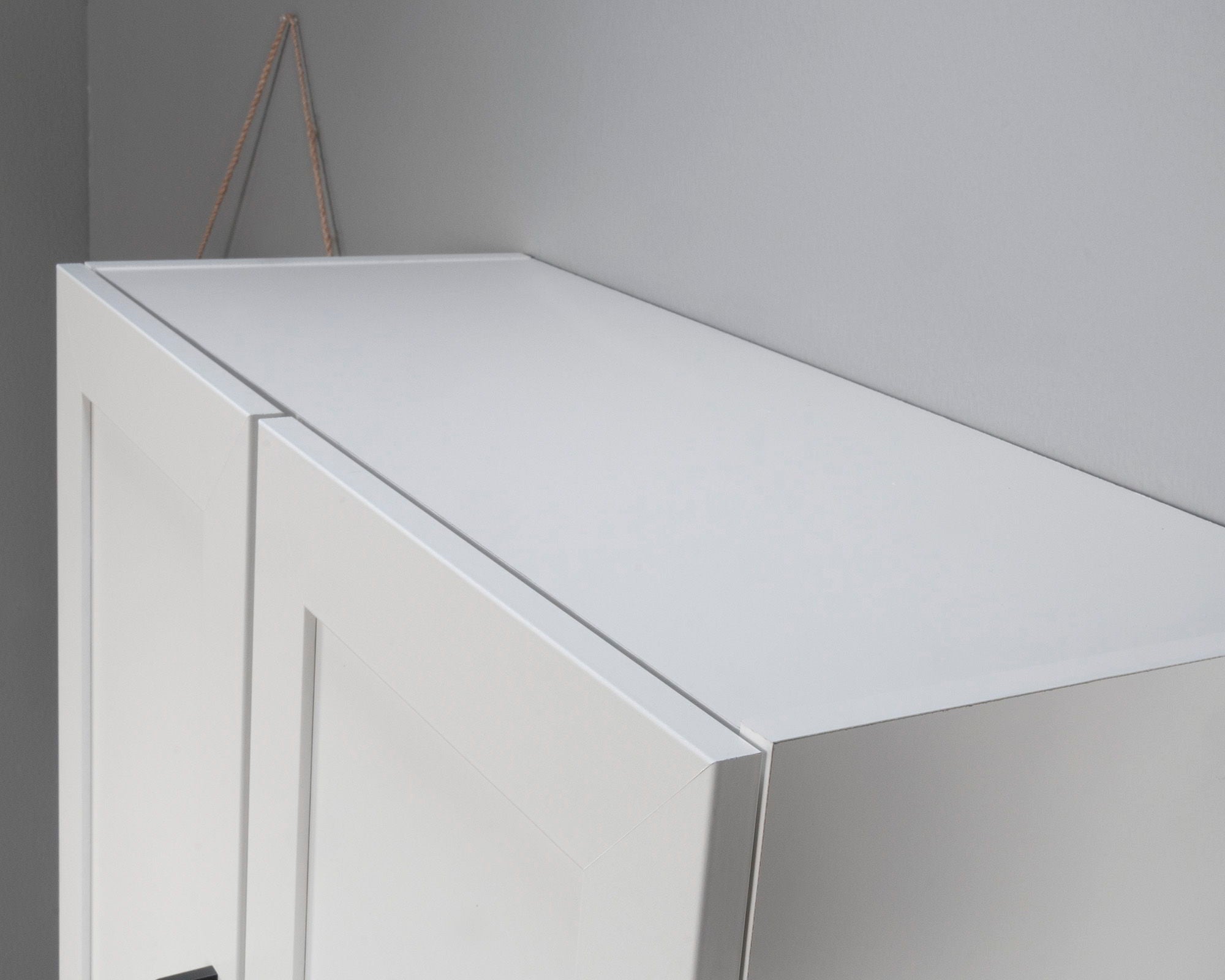 2-Door Wall Cabinet in Soft White