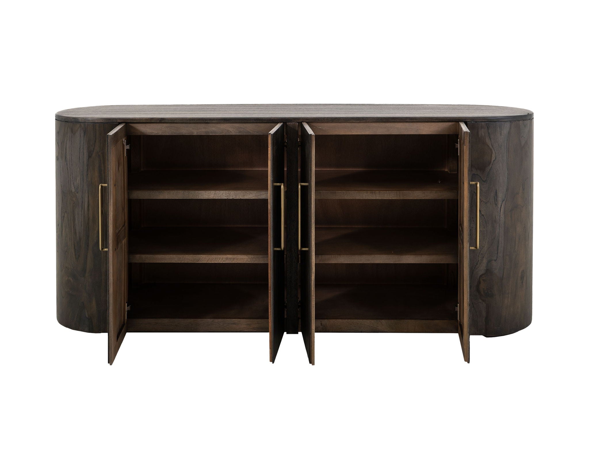 Balam - 4 Doors Console - Oil Black