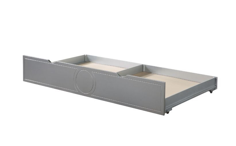 ACME Powell - Trundle - Silver Finish | Meri Furniture