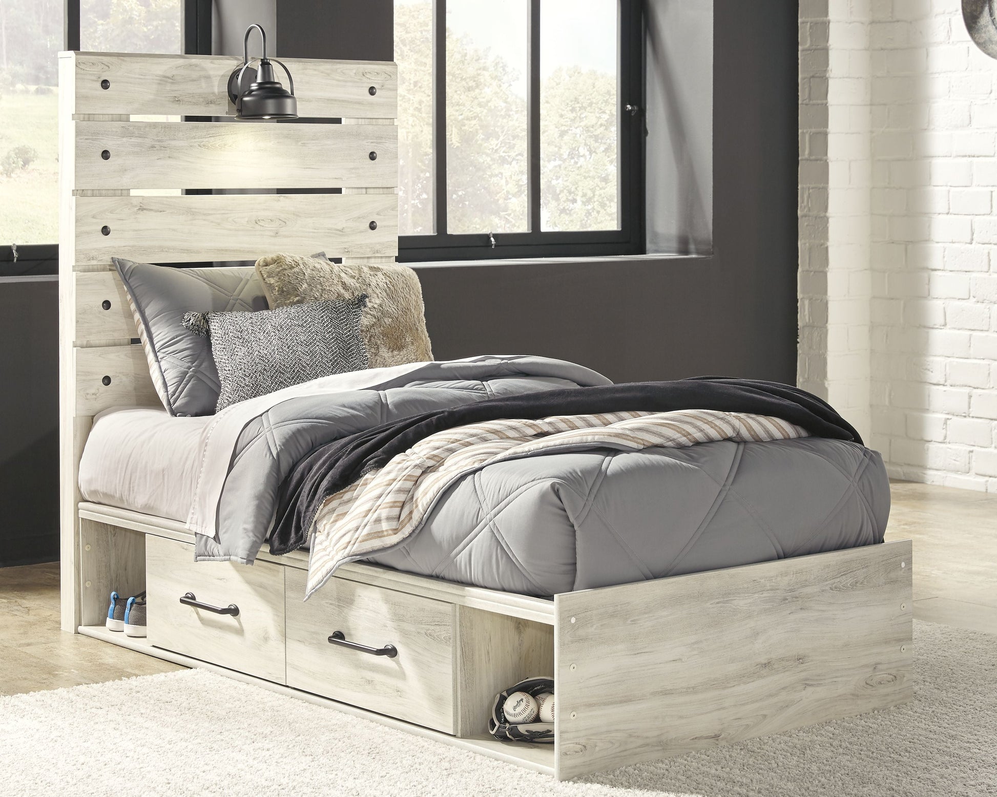 Signature Design by Ashley® Cambeck - Panel Bed | Meri Furniture