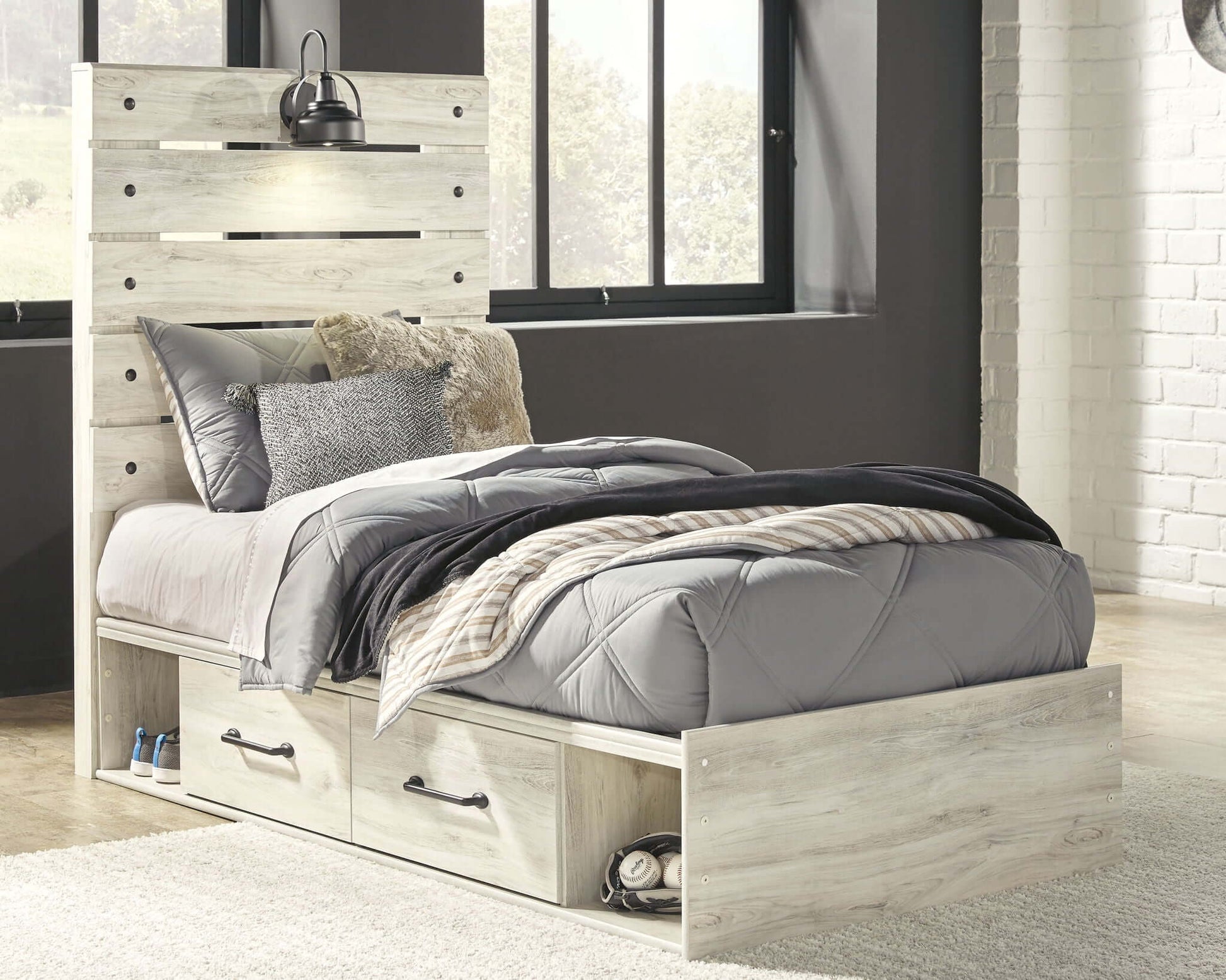 Cambeck - Panel Bed | Meri Furniture