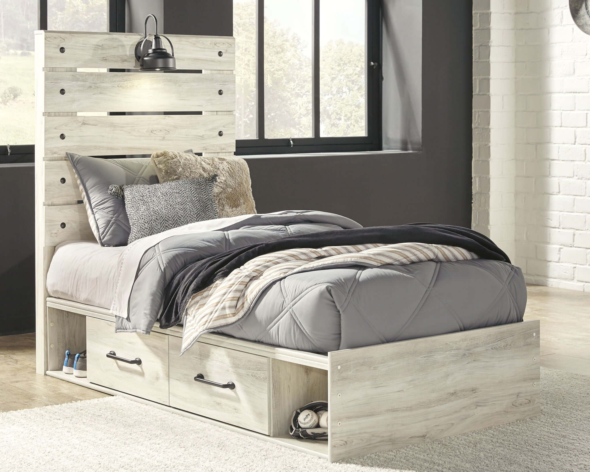 Cambeck - Panel Bed | Meri Furniture