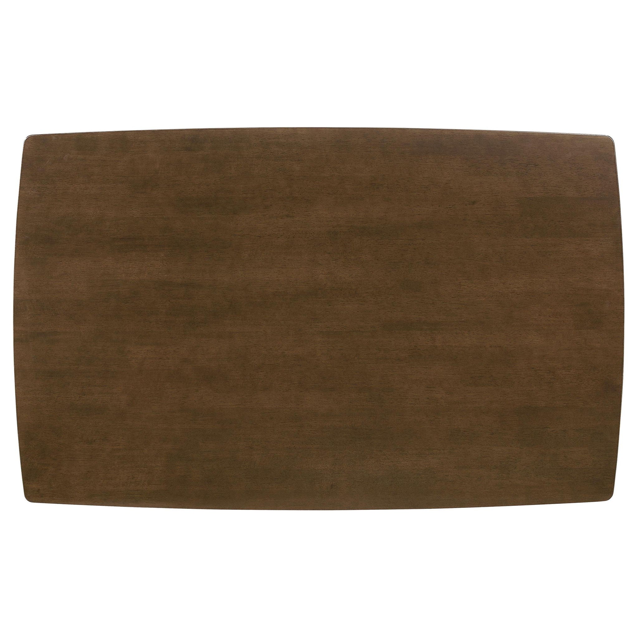 Kersey 5-piece Rectangular Dining Table Set Chestnut