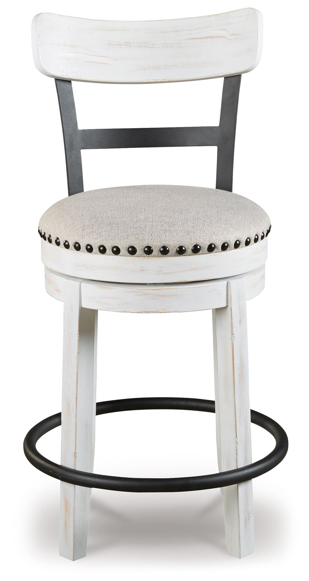 Signature Design by Ashley® Valebeck - Full Back Swivel Stool | Meri Furniture