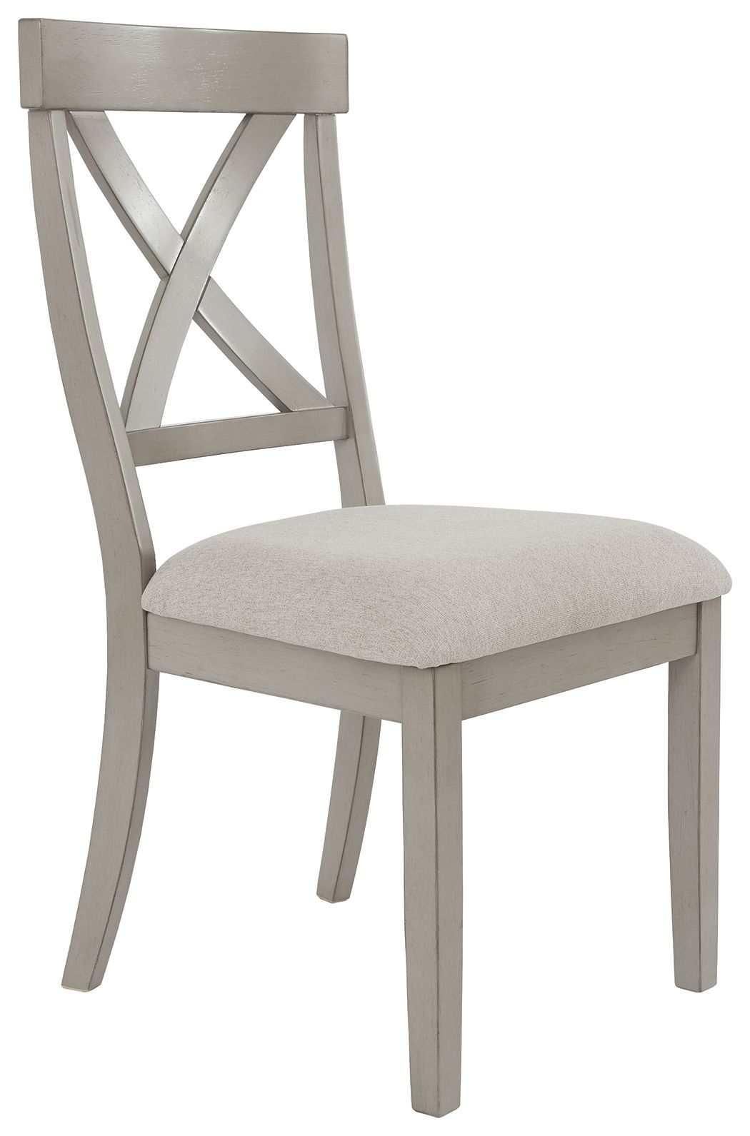 Signature Design by Ashley® Parellen - Gray - Dining Uph Side Chair (Set of 2) | Meri Furniture