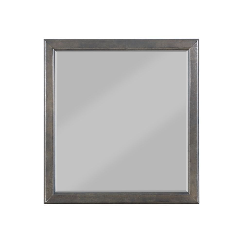 ACME The Louis Philippe mirror is available in different finishes to choose. This mirror simple in style with a rectangular frame. It will be the perfect complement from the most sophisticated to decor casual settings. | Meri Furniture
