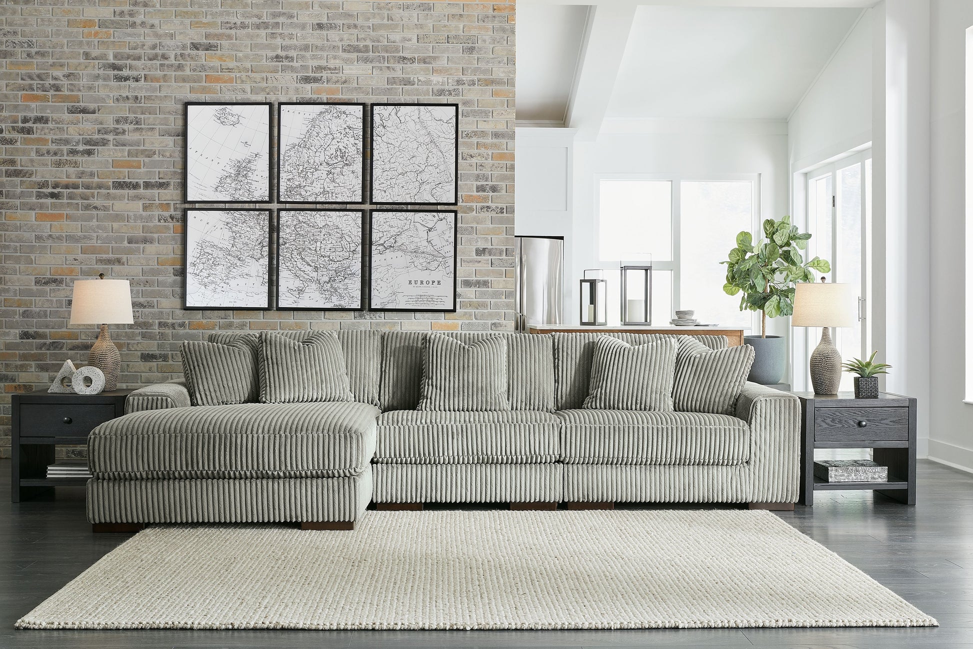 Signature Design by Ashley® Lindyn - Sectional | Meri Furniture