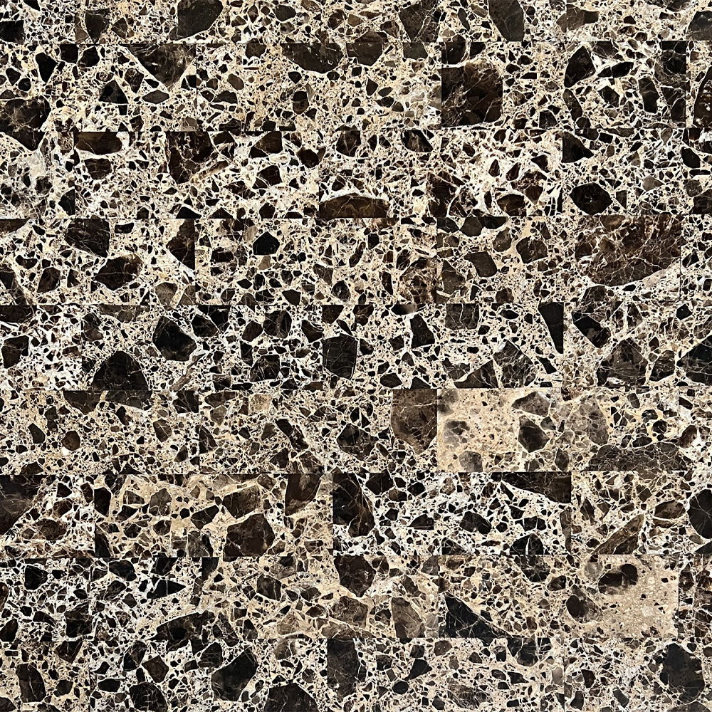 Nayla - End Table - Natural Marble Top & Cherry