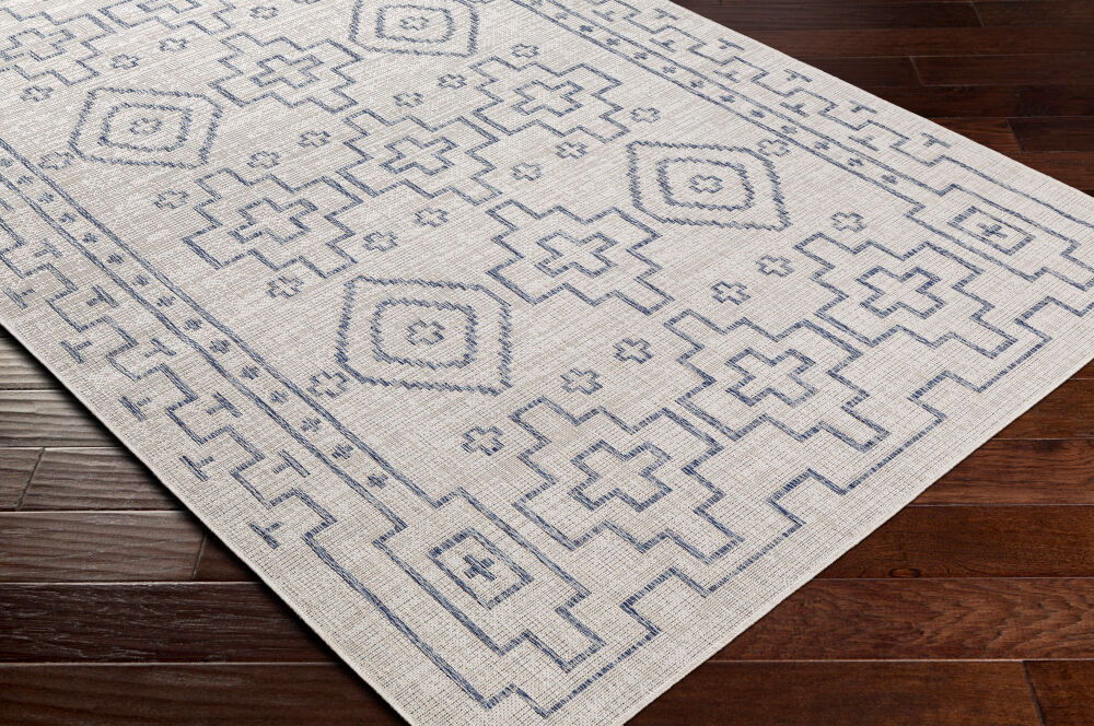 Tuareg Machine Woven Rug