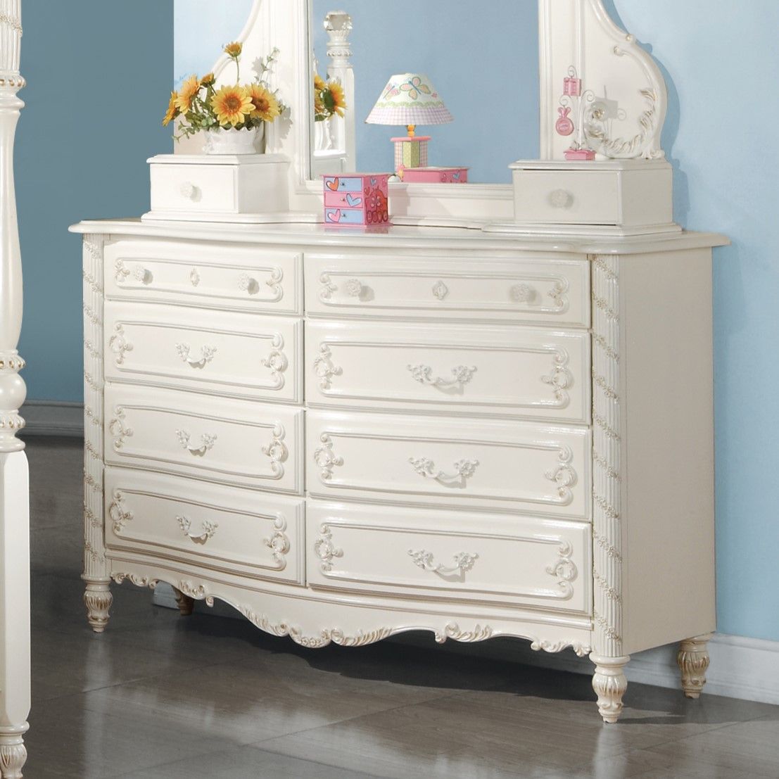 ACME Pearl - Dresser | Meri Furniture
