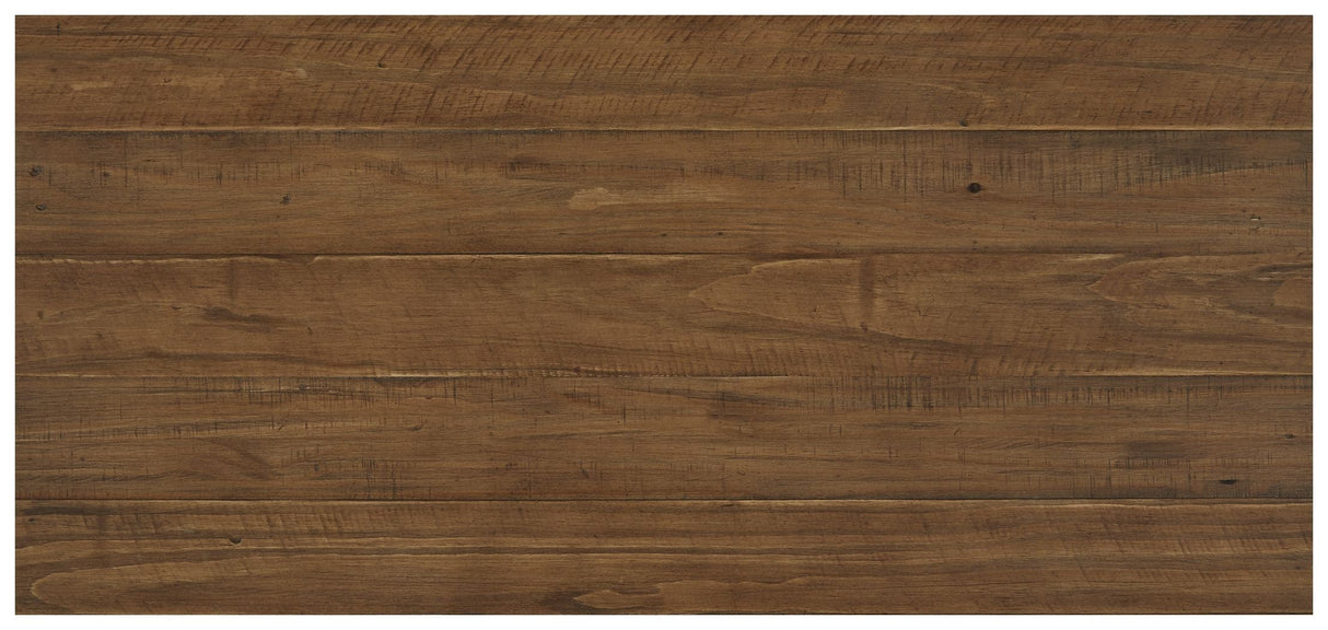 Signature Design by Ashley® Mackifeld - Warm Brown - Sofa Table | Meri Furniture