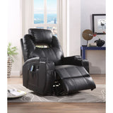 KD Back, Features: Rocker, 360 Swivel Degrees, Power Massage & Cup-Holder • Motion Reclining Function (External Latch Handle).