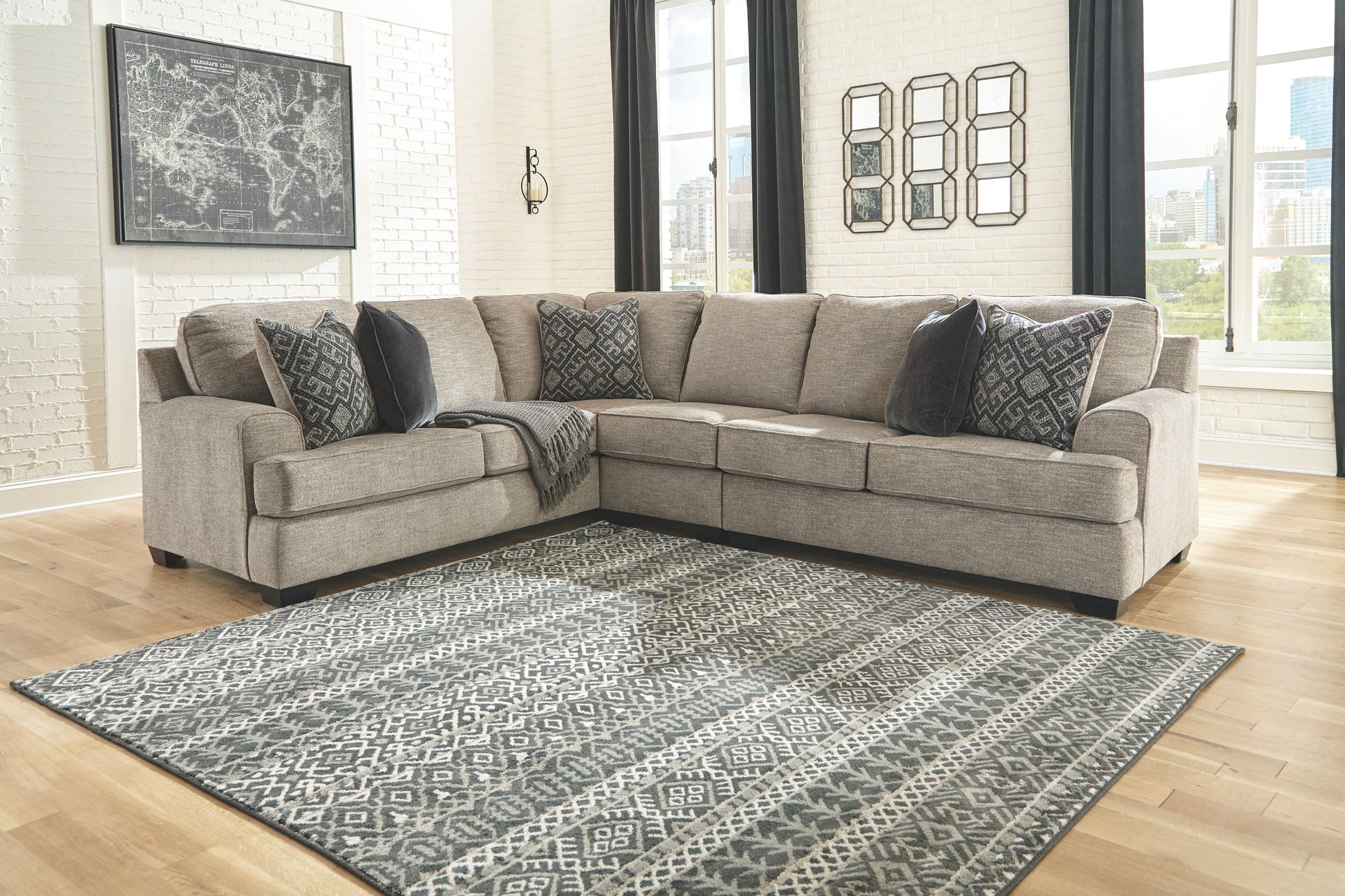 Signature Design by Ashley® Bovarian - Sectional | Meri Furniture