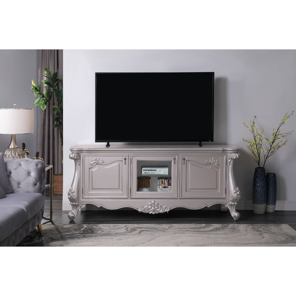 ACME Bently - TV Stand - Champagne Finish | Meri Furniture