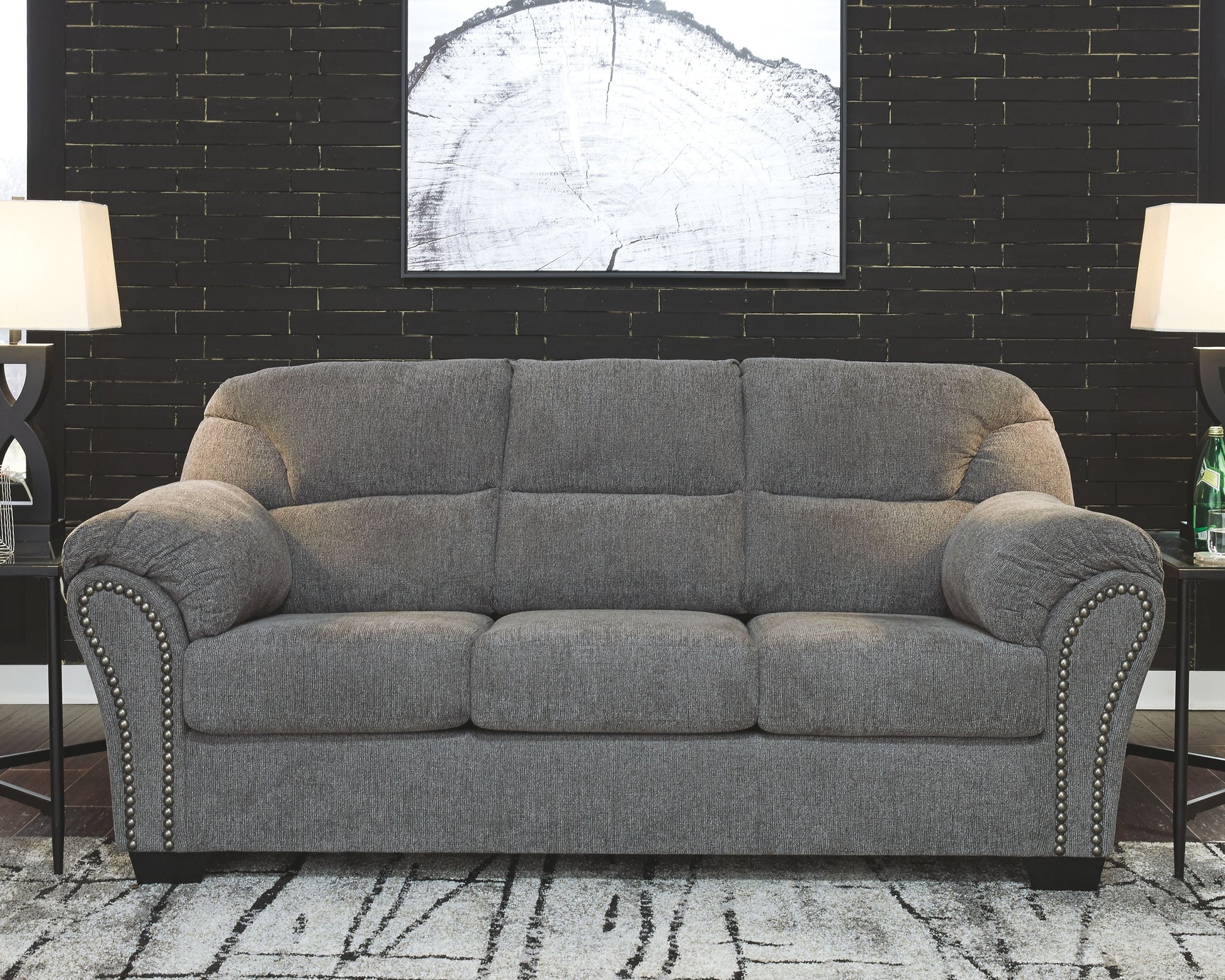 Ashley Furniture Allmaxx - Pewter - Sofa | Meri Furniture