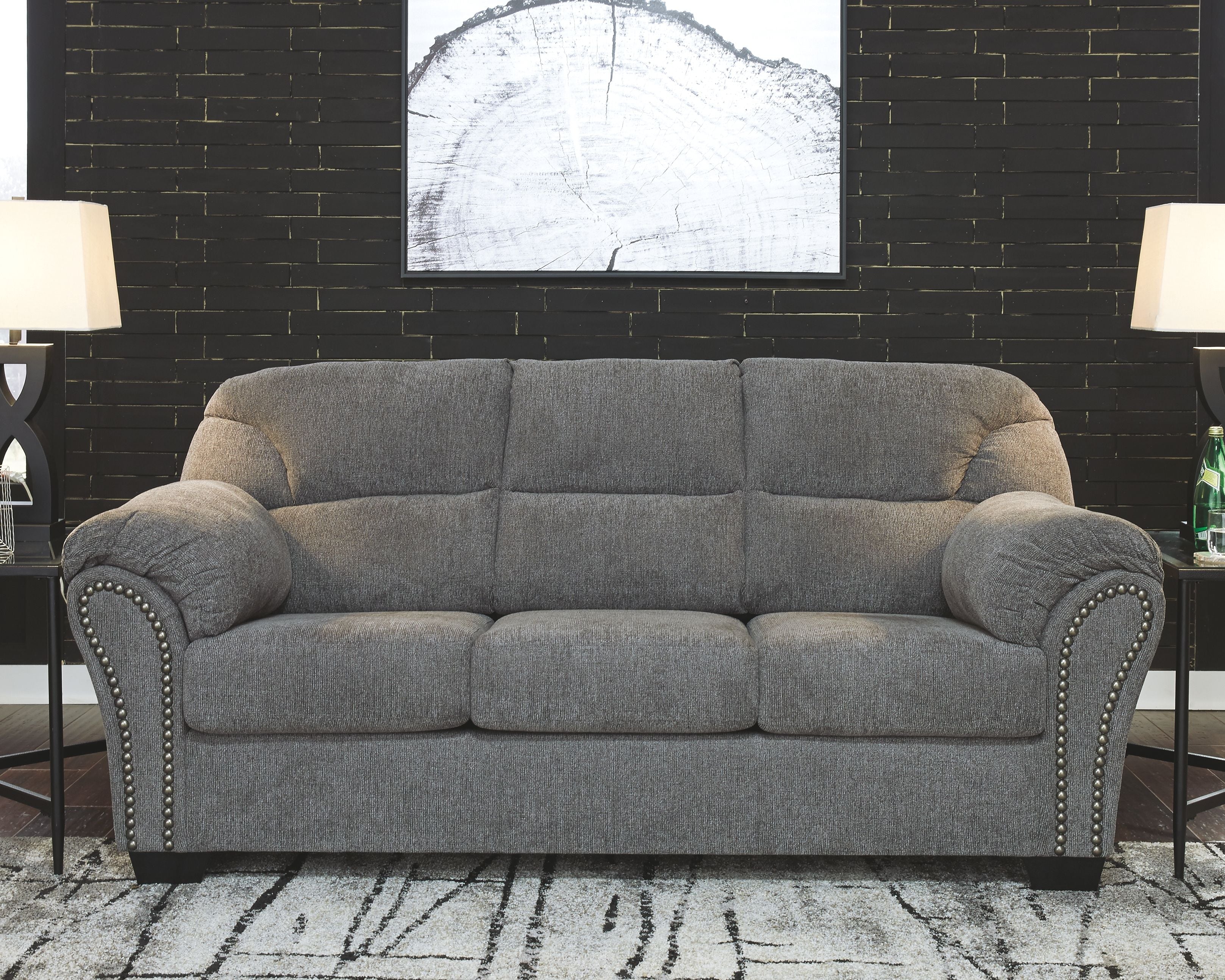 Ashley Furniture Allmaxx - Pewter - Sofa | Meri Furniture