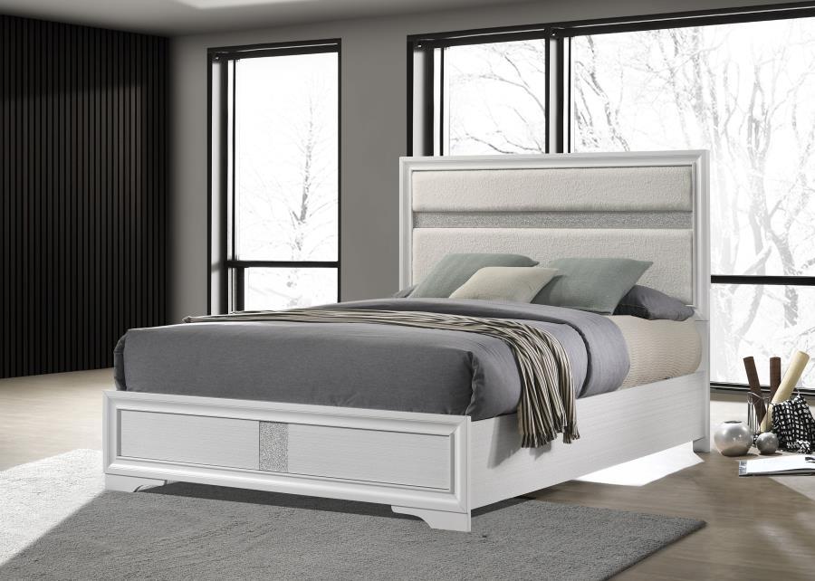 Coaster Fine Furniture Miranda - Upholstered Panel Bed | Meri Furniture