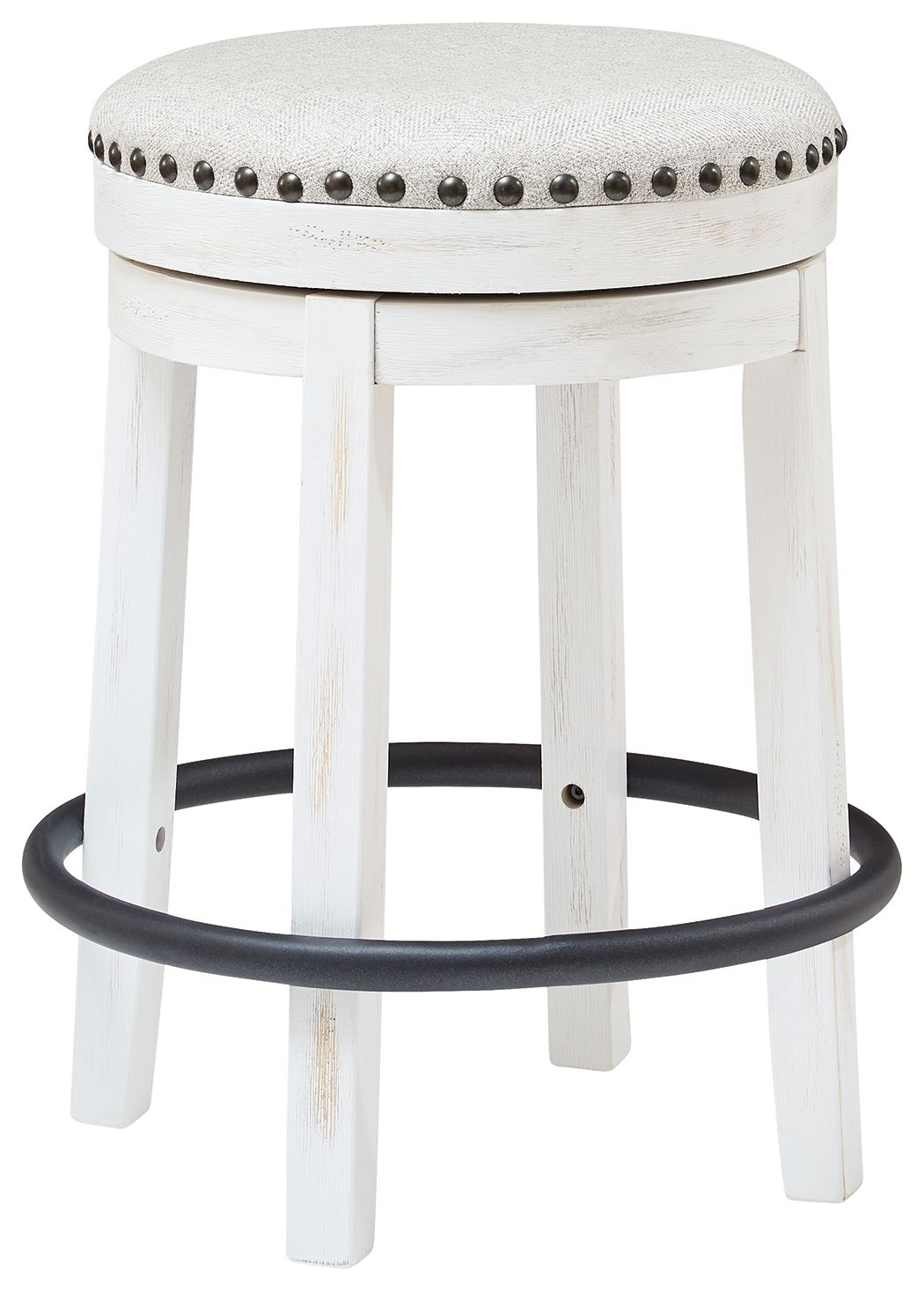 Signature Design by Ashley® Valebeck - Upholstered Swivel Stool | Meri Furniture