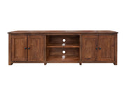 International Furniture Direct Parota - TV Stand - Brown | Meri Furniture