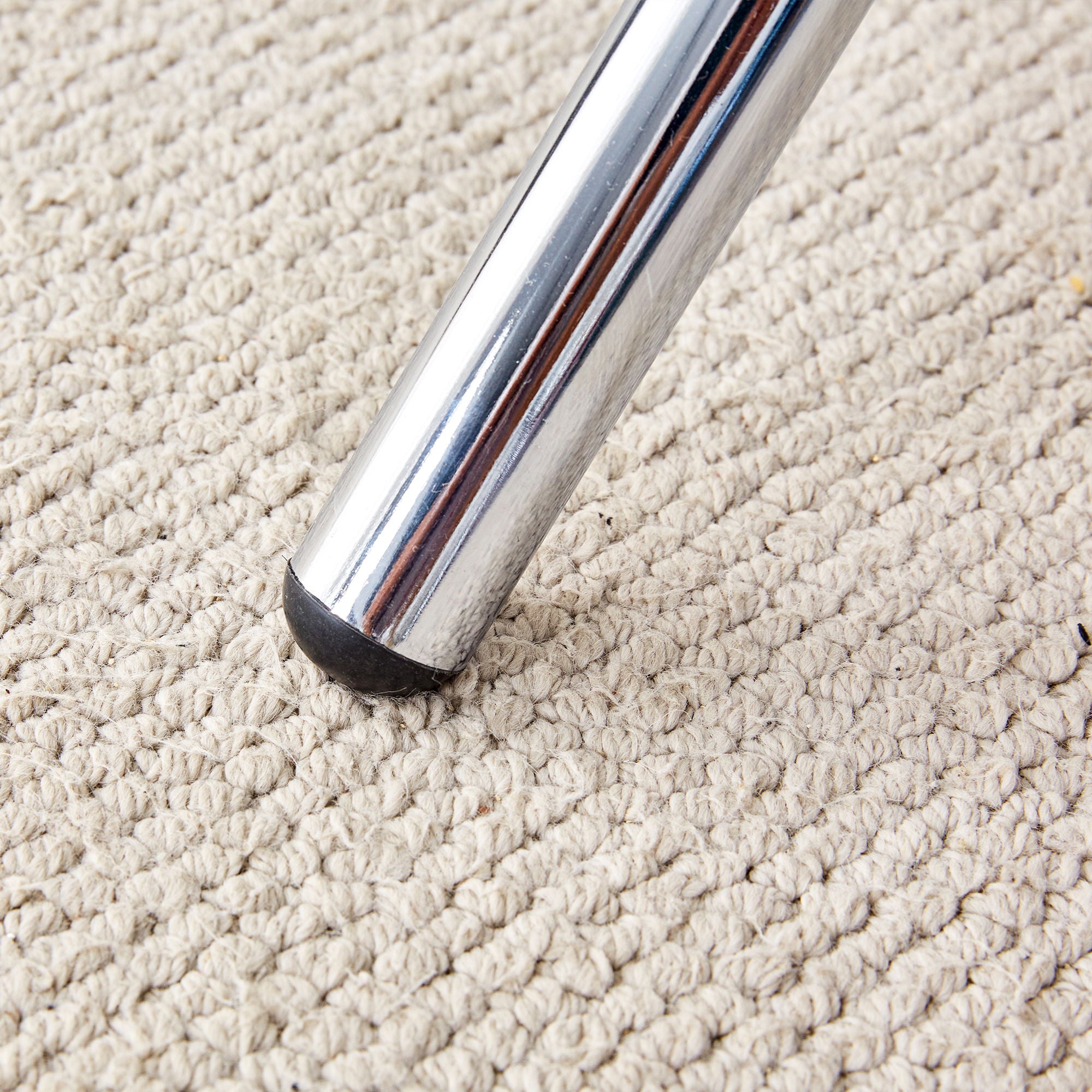 Modern Round Clear Glass Dining Table With Unique Metal Legs For 4 6 People - Silver