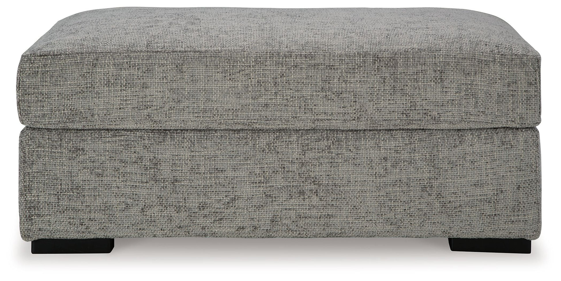 Signature Design by Ashley® Dunmor - Graphite - Ottoman | Meri Furniture