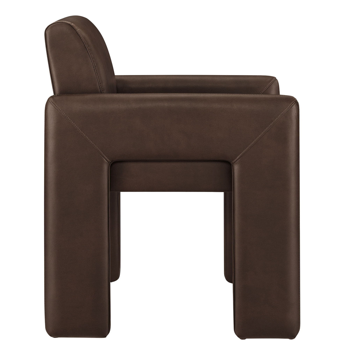Daven Vegan Leather Dining Armchair by Modway