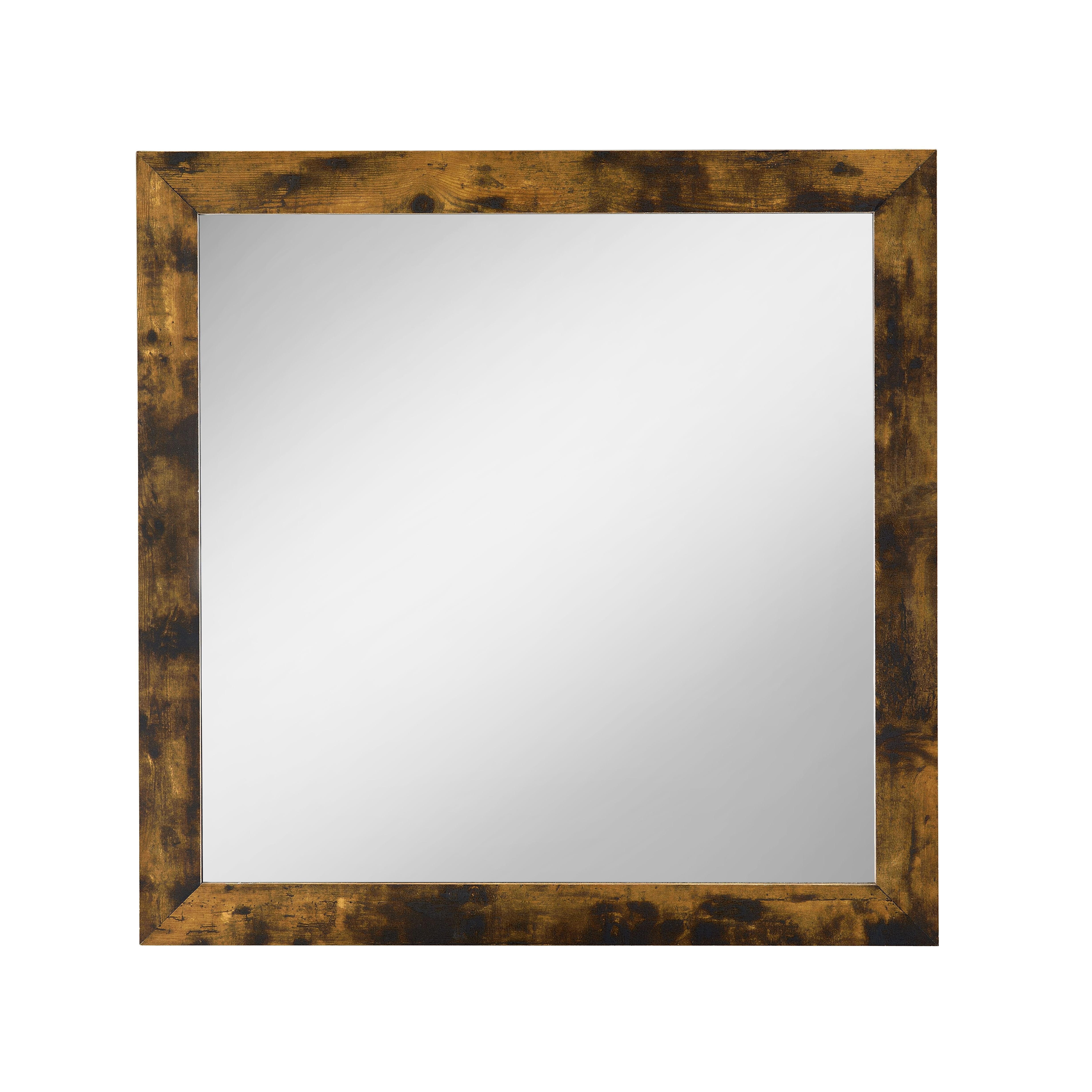 ACME Juvanth - Mirror - Rustic Oak | Meri Furniture