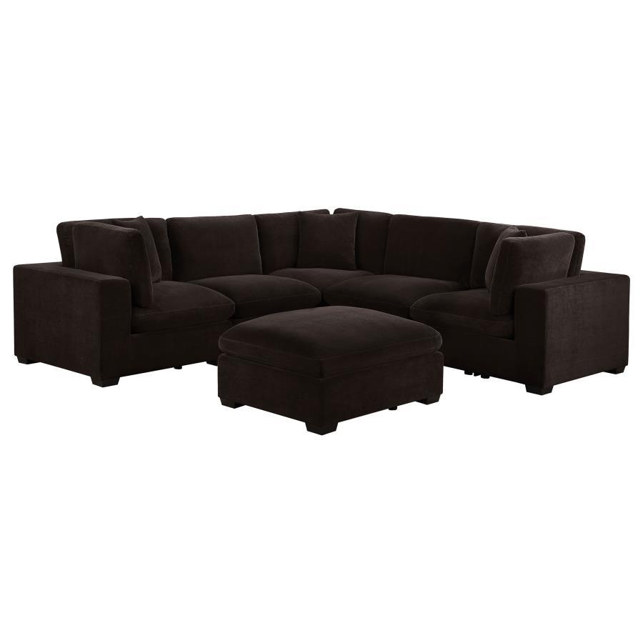 Coaster Fine Furniture Lakeview - 5-Piece Upholstered Modular Sectional Sofa | Meri Furniture