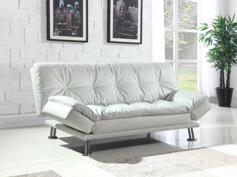 Coaster Fine Furniture Dilleston - Upholstered Tufted Convertible Sofa Bed | Meri Furniture