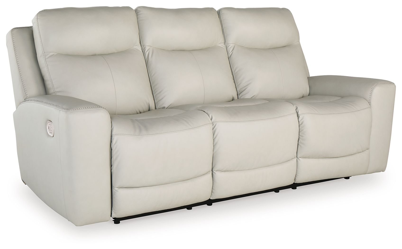 Signature Design by Ashley® Mindanao - Coconut - 3 Pc. - Power Reclining Sofa, Power Reclining Loveseat With Console, Power Recliner | Meri Furniture