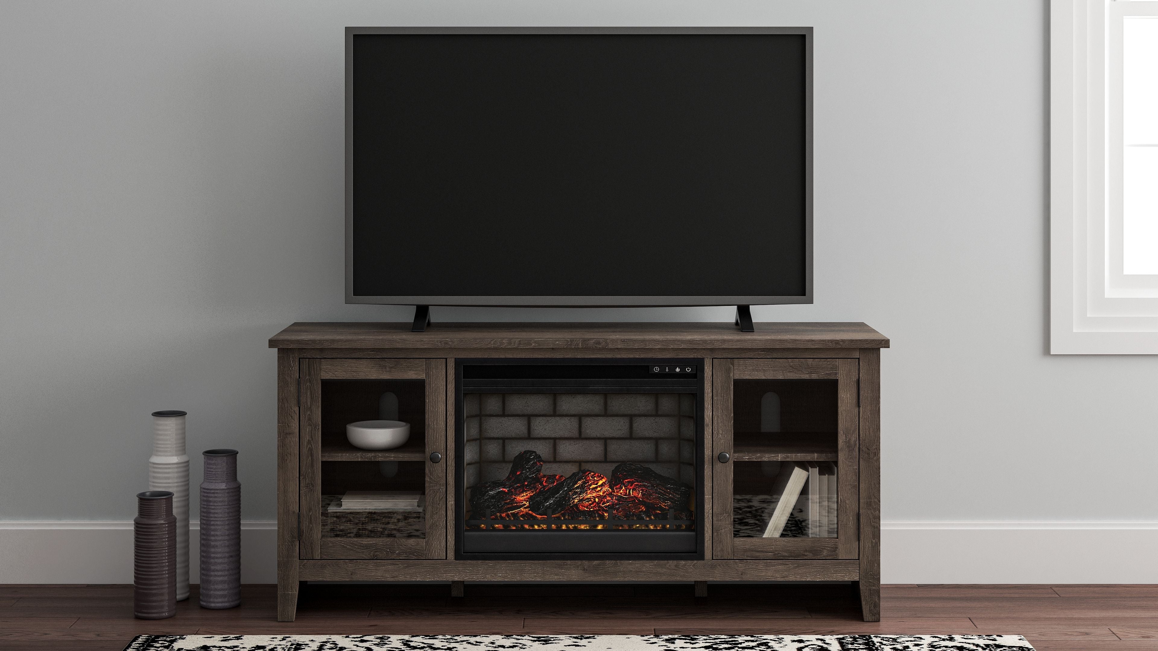 Signature Design by Ashley® Arlenbry - TV Stand With Fireplace | Meri Furniture