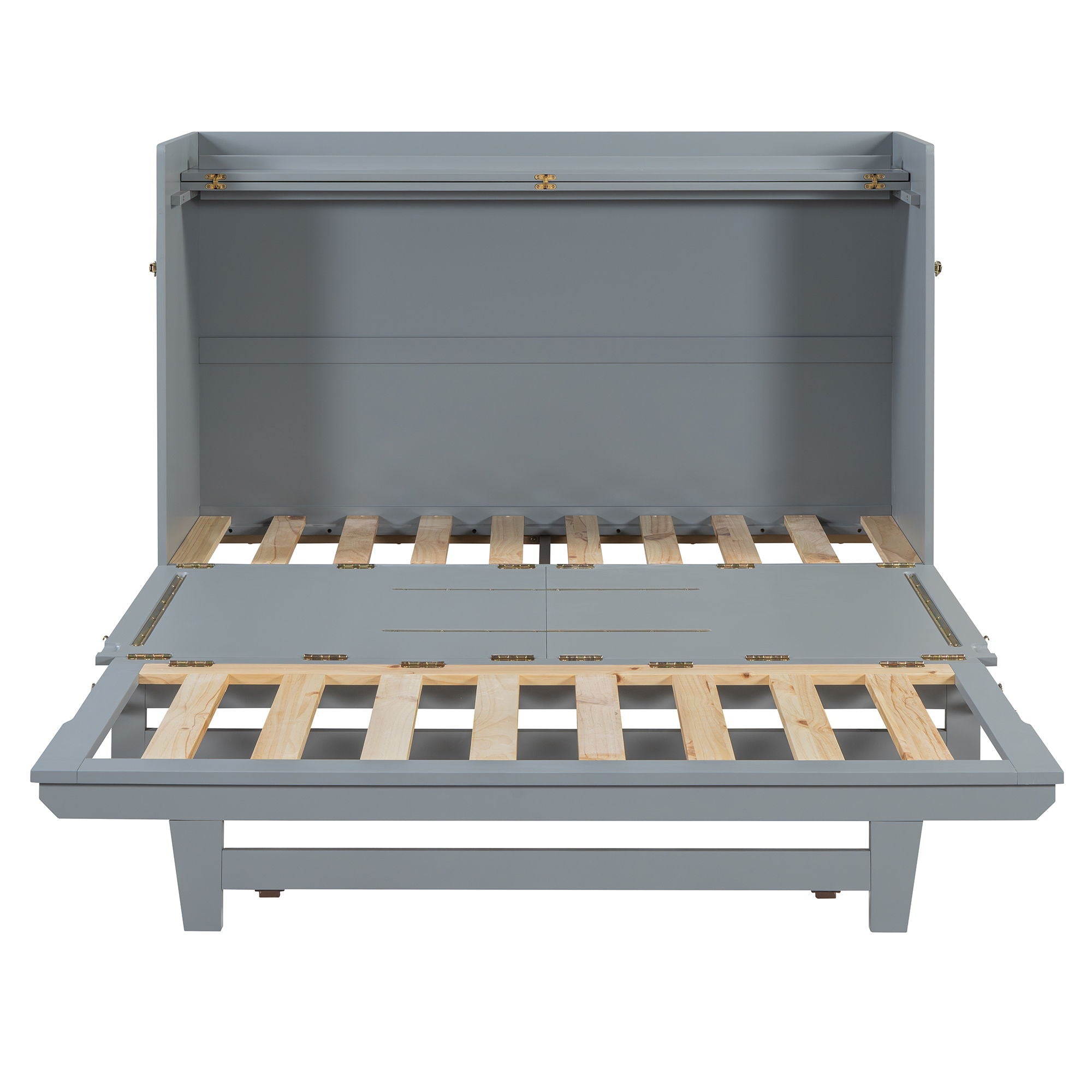 Murphy Bed With Iron Legs, Modern Design