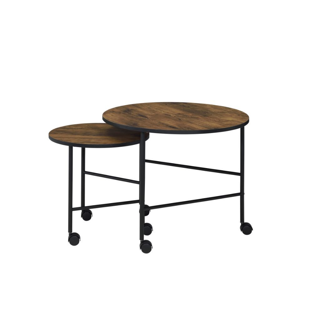 ACME Oblis - Coffee Table - Vintage Oak | Meri Furniture