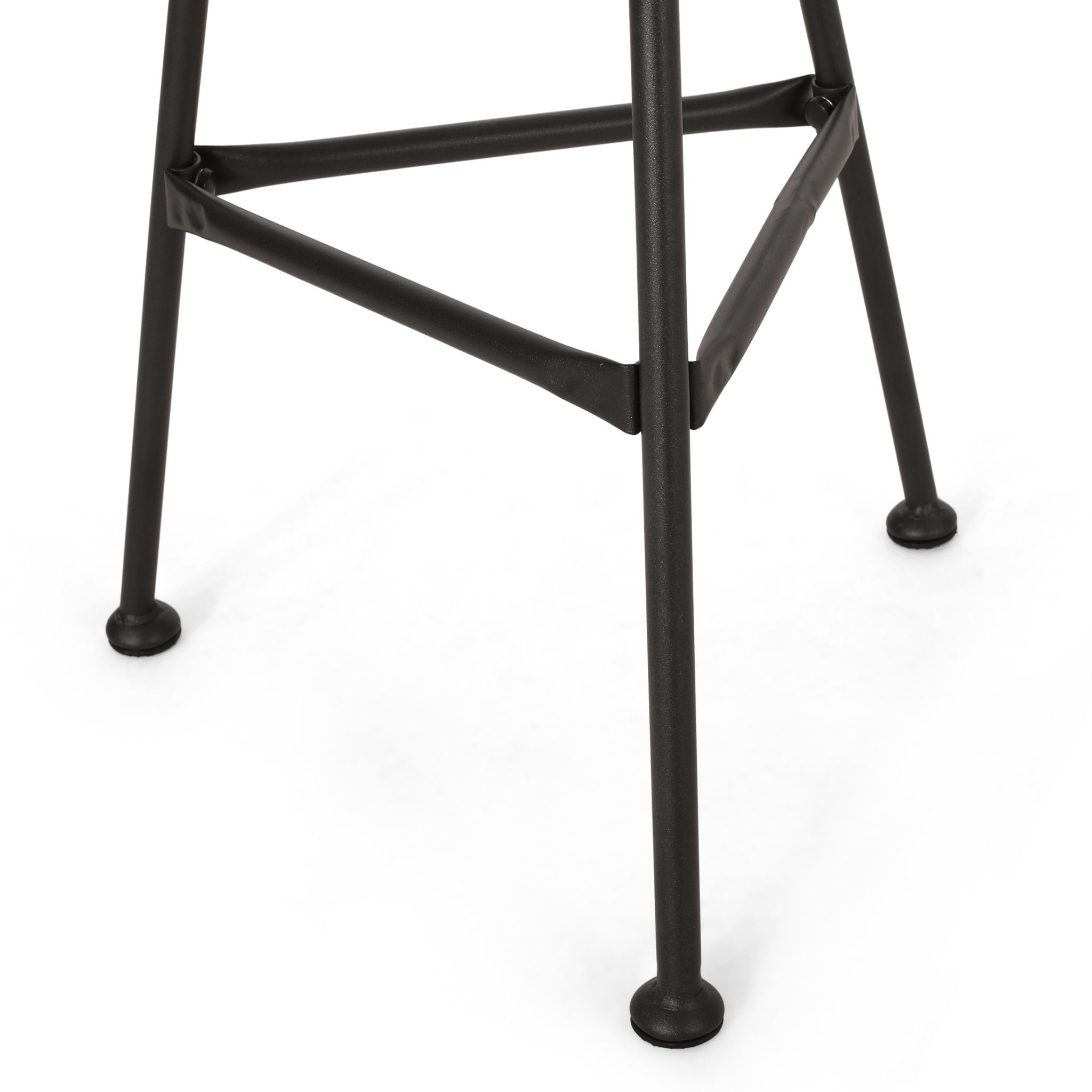 Petrichor - Outdoor Side Table With Tempered Glass And Steel Frame