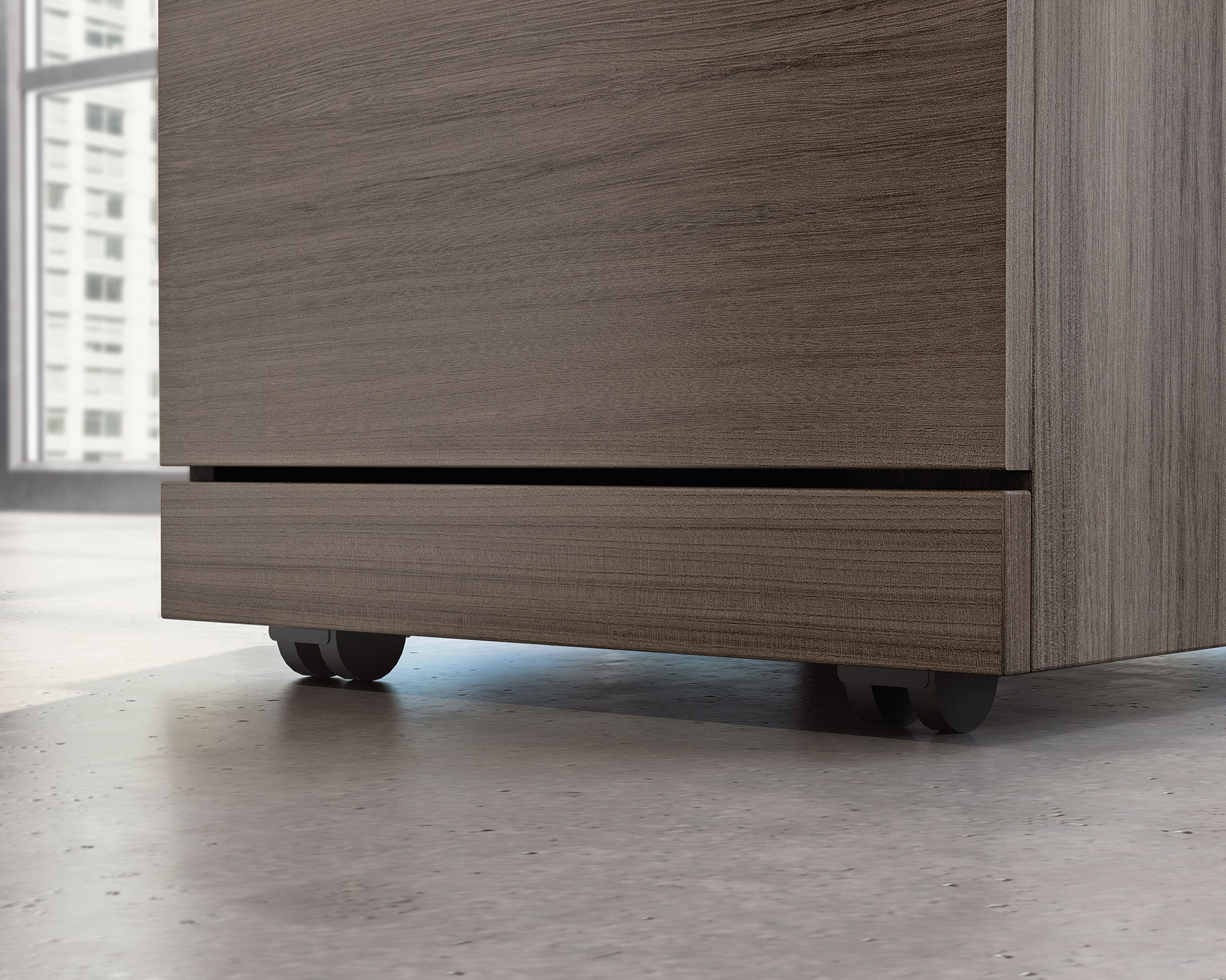 Commercial 2-Drawer Pedestal File Cabinet