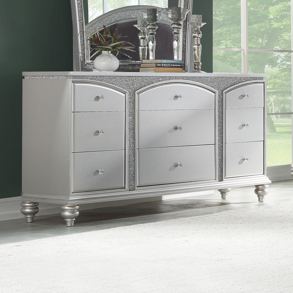 ACME Maverick - Dresser - Platinum | Meri Furniture