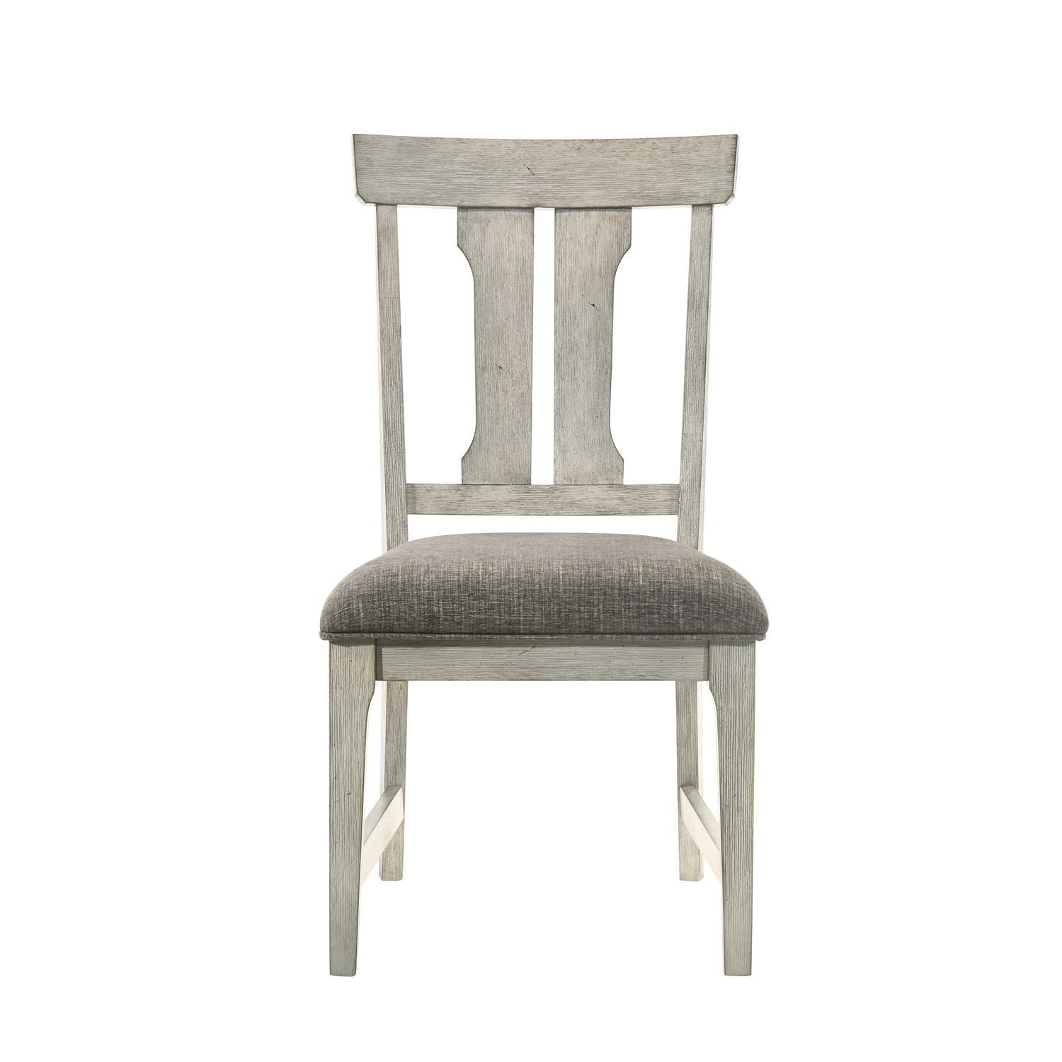 Hallendale - Splat Back Side Chair - Gravel Wash