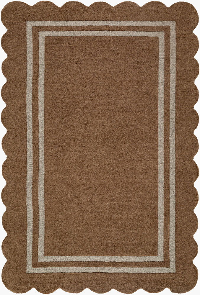 Scalloped Handmade Rug