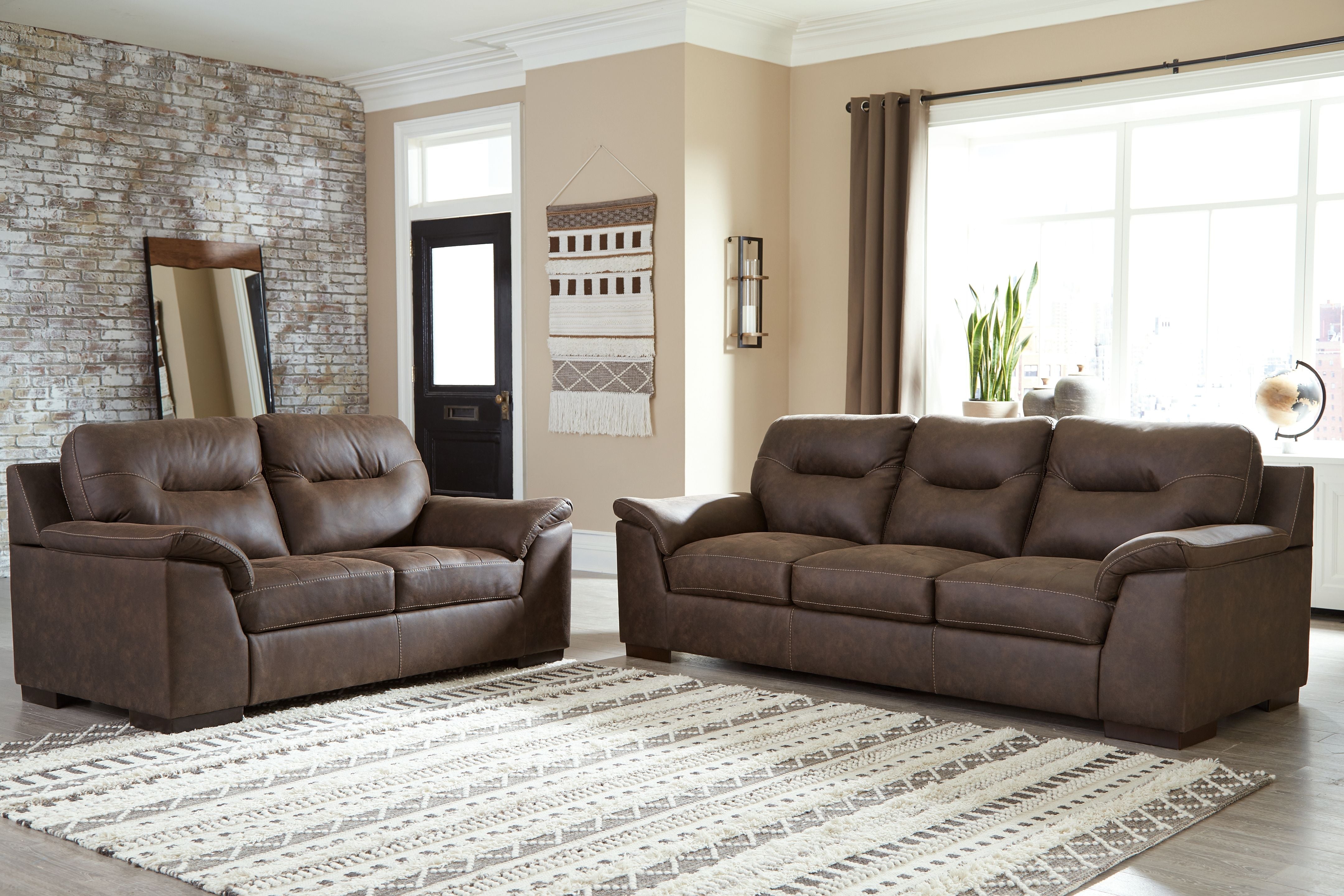 Signature Design by Ashley® Maderla - Living Room Set | Meri Furniture