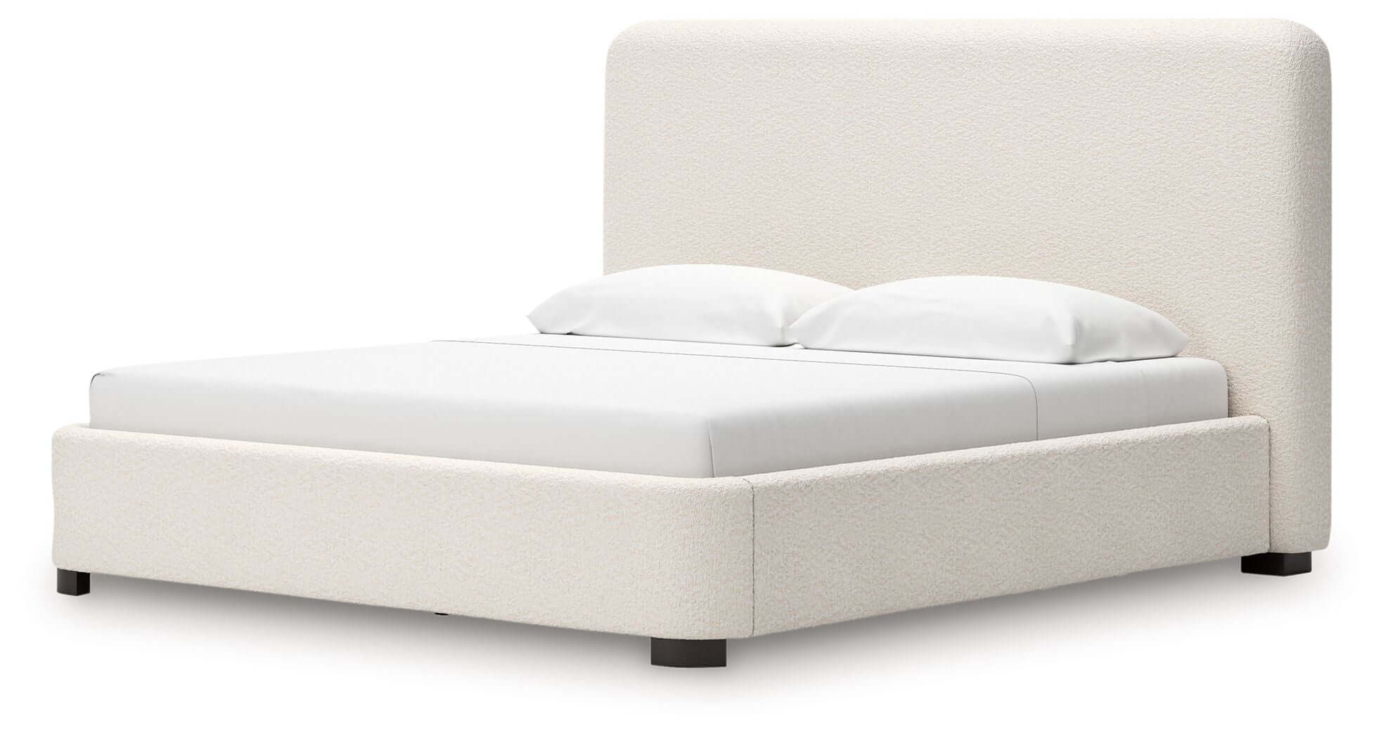 Brintstreet - King Upholstered Bed - Beige