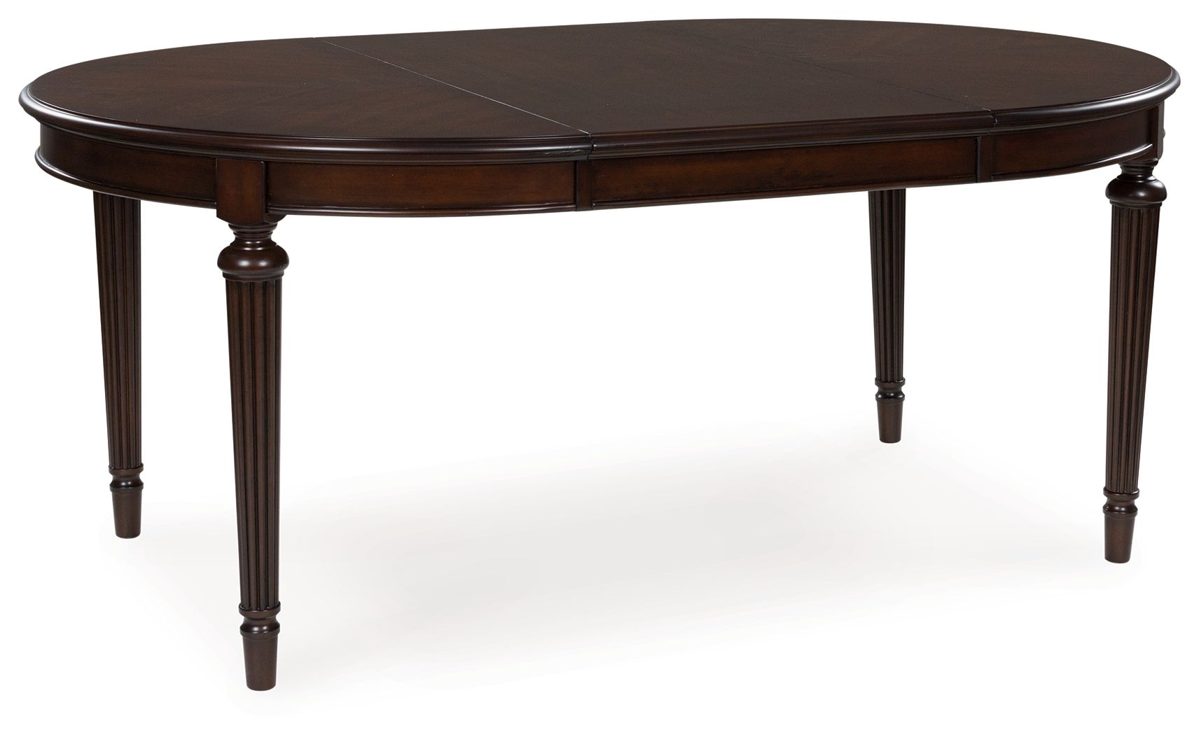 Signature Design by Ashley® Lavinton - Brown - Oval Dining Room Extension Table | Meri Furniture