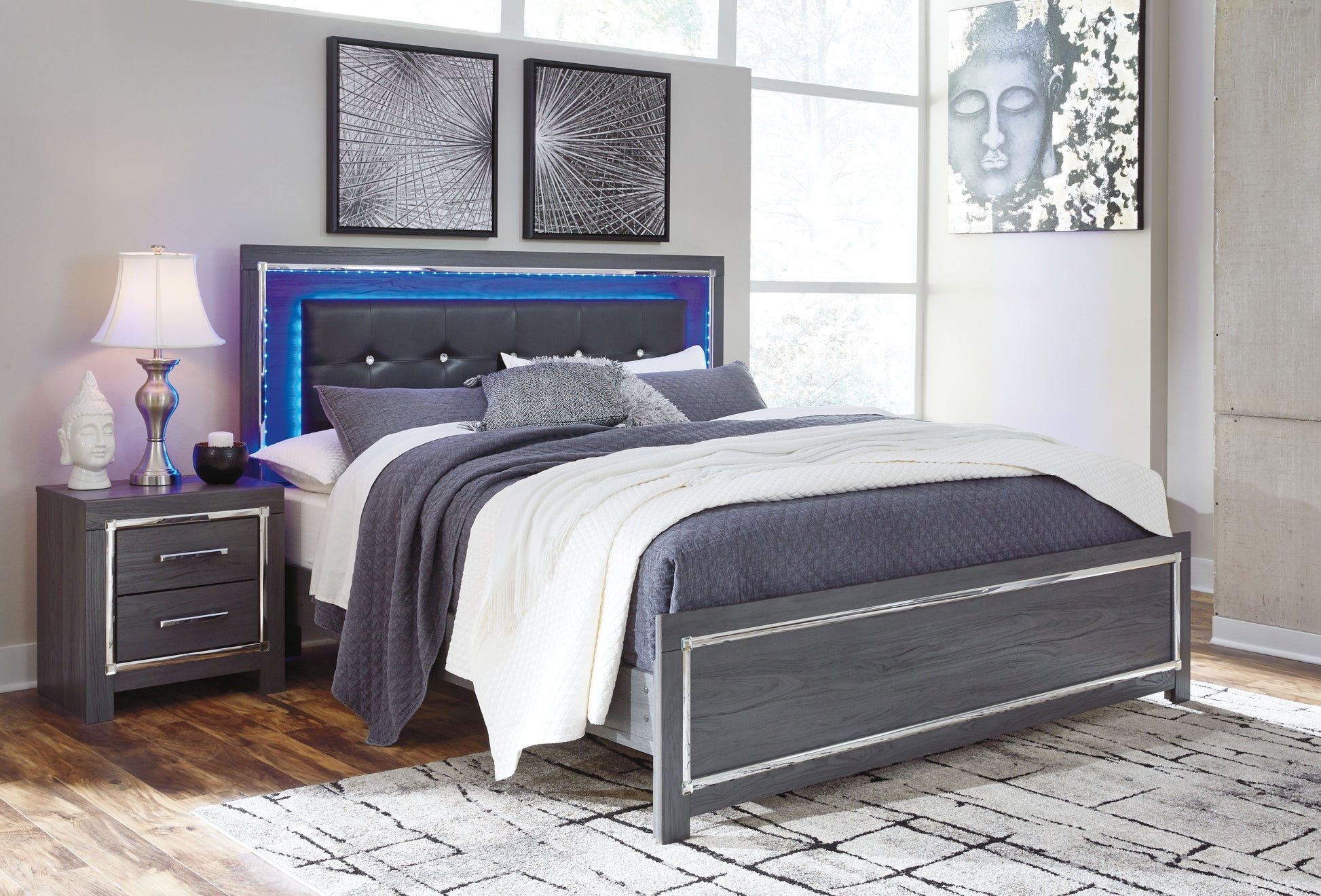 Signature Design by Ashley® Lodanna - Panel Bed | Meri Furniture
