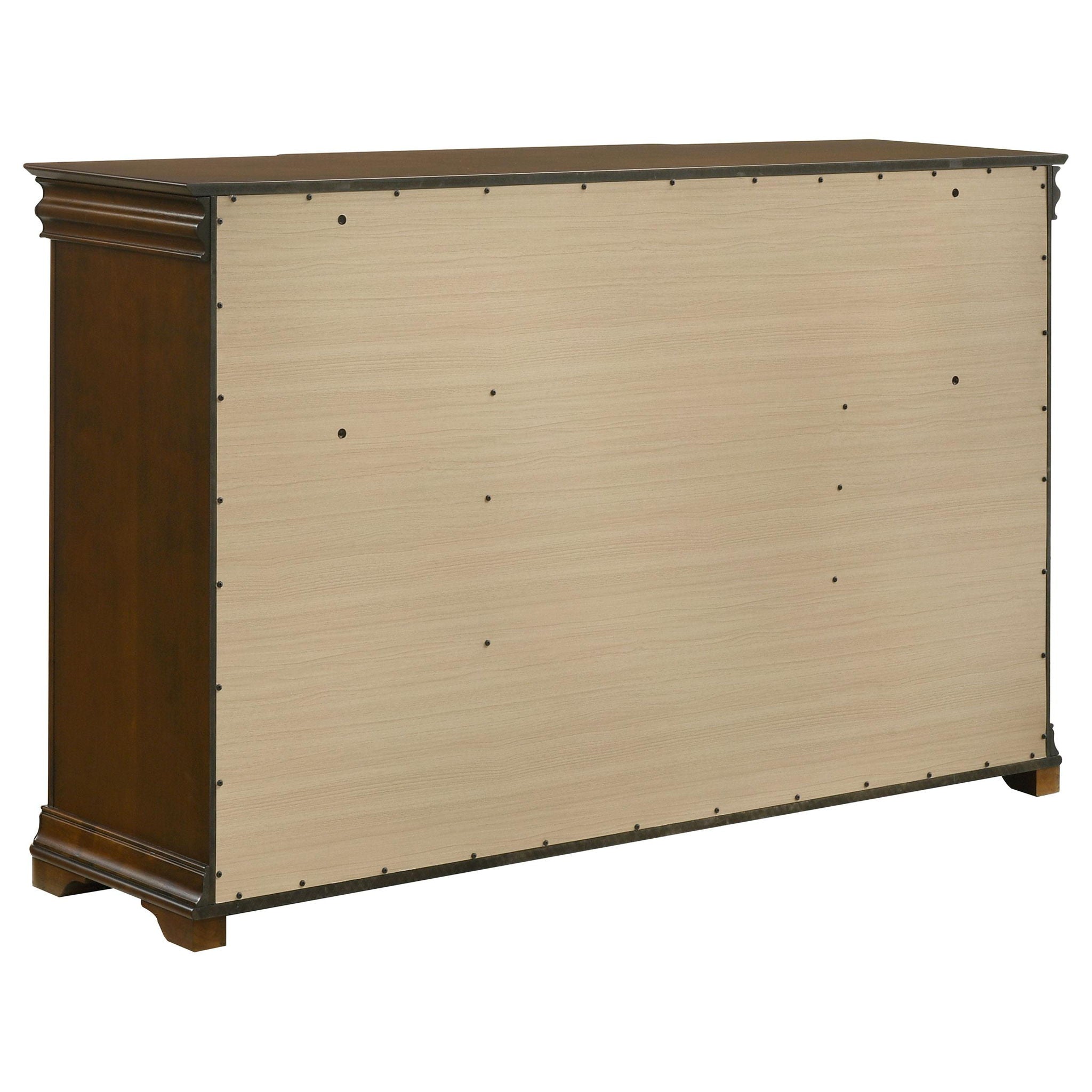 Garland 4-piece Queen Bedroom Set Brown Cherry