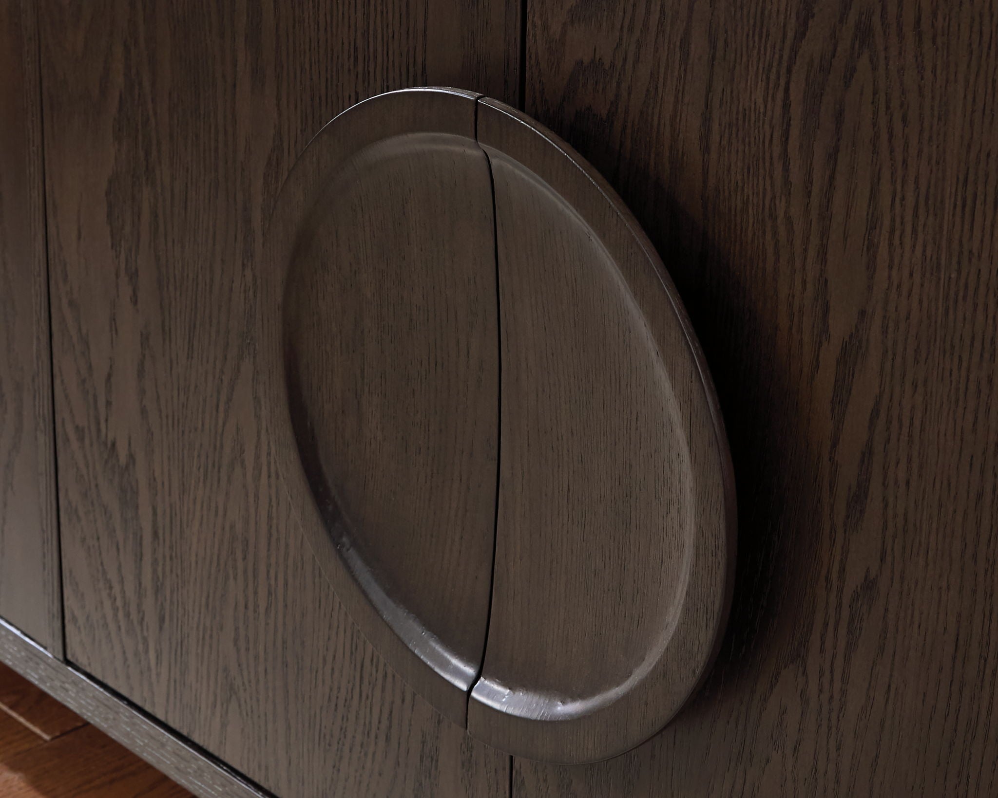 Veeda - Accent Cabinet - Dark Brown