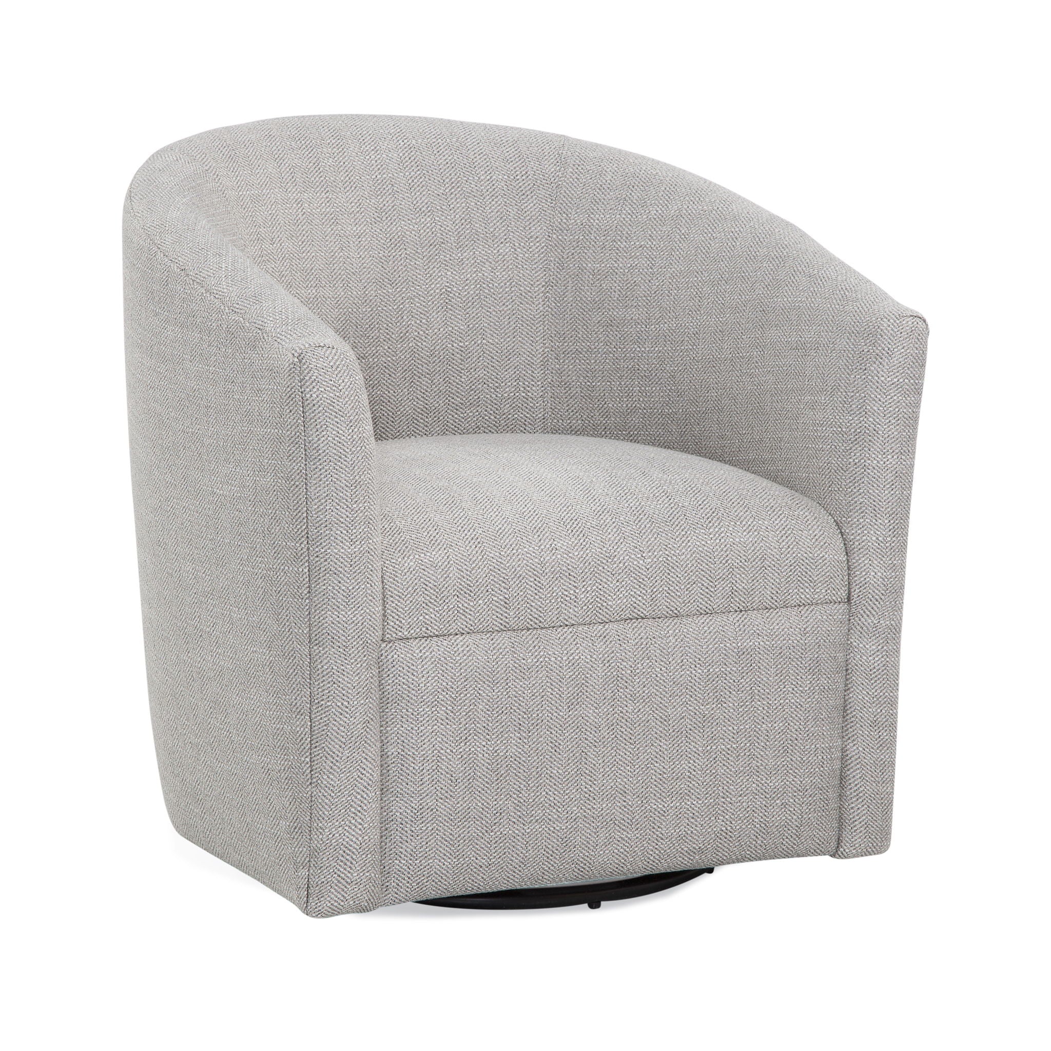 Lainey - Swivel Barrel Chair With 360 Degree Rotation