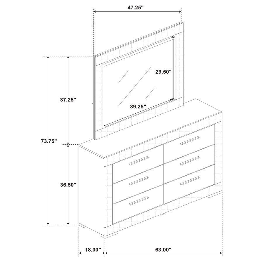 Ives - 6-Drawer Dresser