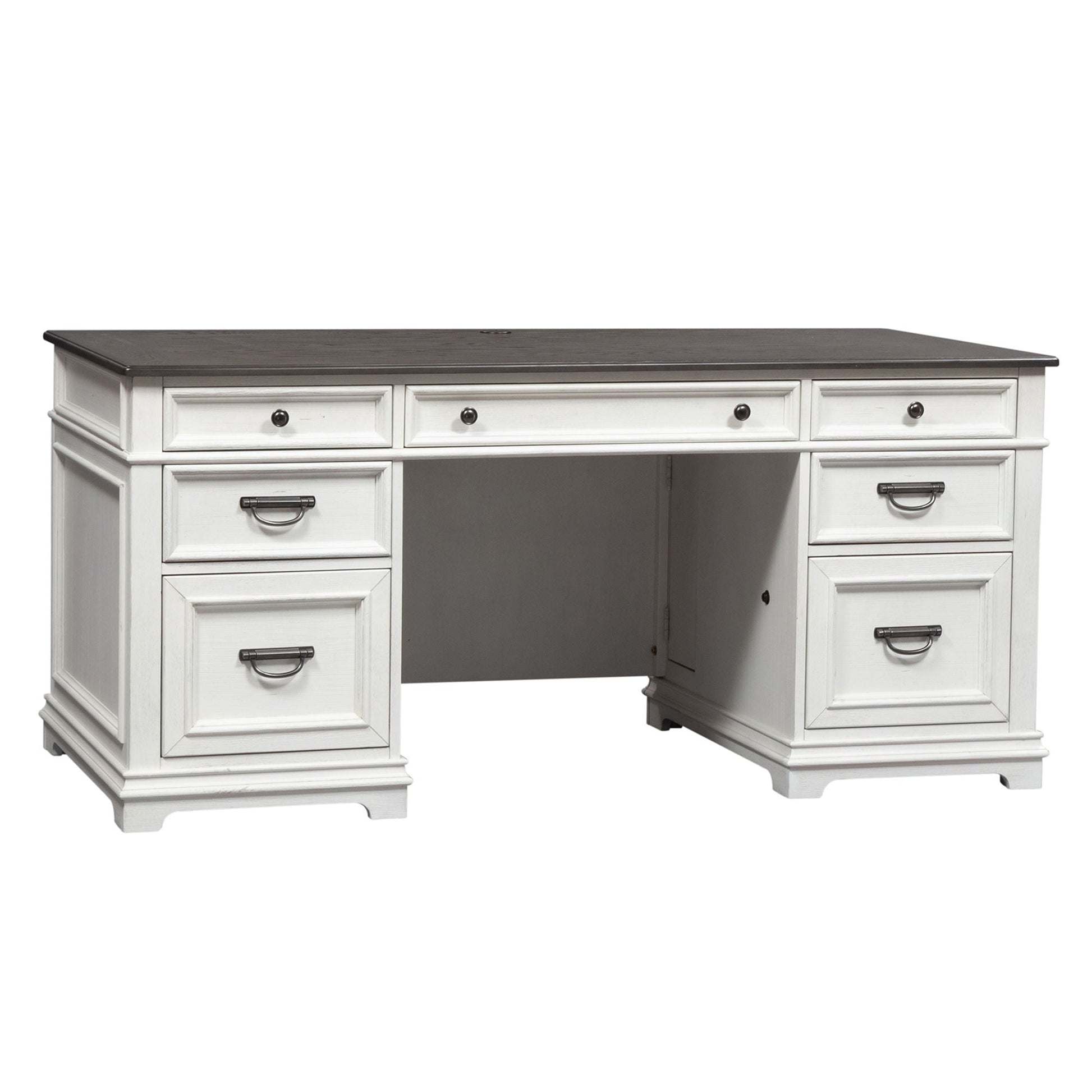 Liberty Furniture Allyson Park - Desk - White | Meri Furniture