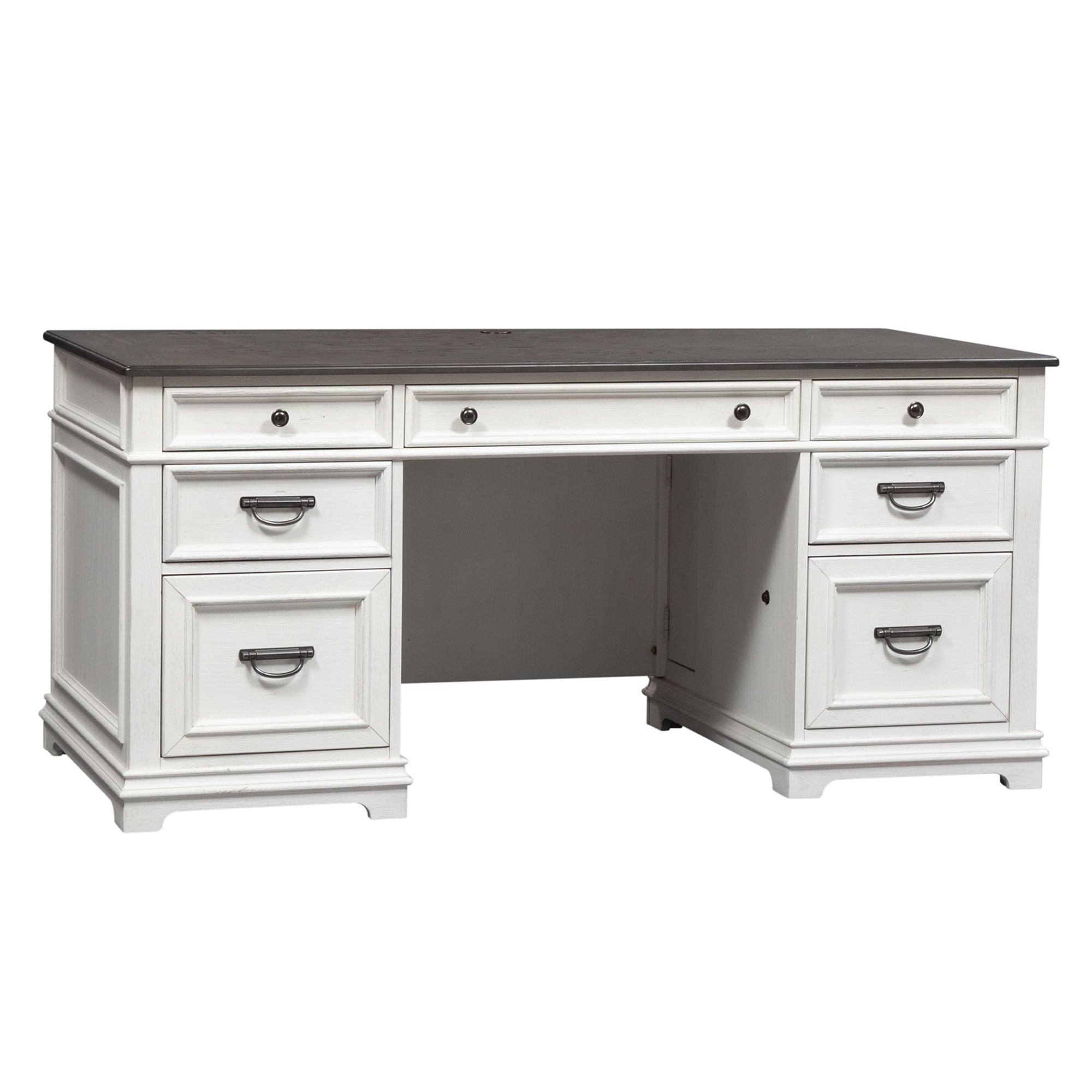 Liberty Furniture Allyson Park - Desk - White | Meri Furniture